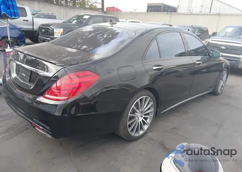 2015 Mercedes-Benz S 550 from USA, damaged, VIN WDDUG8CB7FA183186